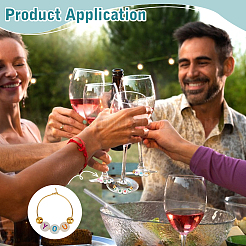 Наборы для изготовления подвесок для бокалов своими руками&nbsp;DIY-BC0015-95