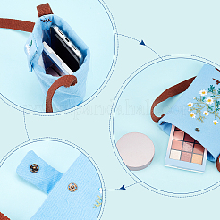 Набор для изготовления сумки через плечо для начинающих с вышивкой ромашки DIY-WH0308-155