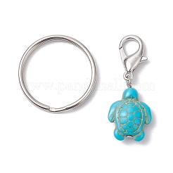 Брелок из искусственной бирюзы&nbsp;KEYC-JKC00962-01