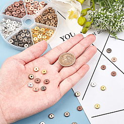 Плоские круглые латунные шариков прокладки&nbsp;KK-PH0036-59