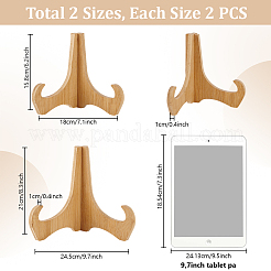 Бамбуковые мольберты для фоторамки ODIS-WH0061-94