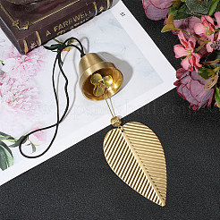 Pendentifs de cloche en laiton&nbsp;HJEW-WH20816-010G-B