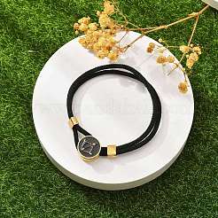 Созвездие нейлоновые шнуры многорядные браслеты BJEW-U016-01A-07