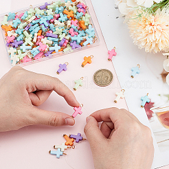 150 шт. Непрозрачные акриловые подвески&nbsp;FIND-SC0009-88