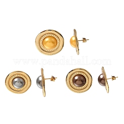 Boucles d'oreilles en laiton pour femmes&nbsp;KK-CBA9D38-02G