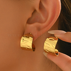 С-образные серьги-гвоздики из нержавеющей стали JF2048