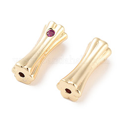 Латунные микро проложить кубического циркония KK-C051-57G-02