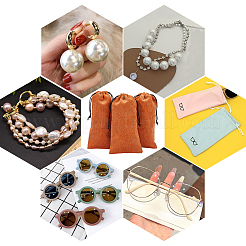 12 шт. бархатный мешочек для хранения очков с завязкой&nbsp;ABAG-BBC0001-16F