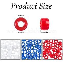 Непрозрачный акрил европейского бисера OACR-NB0001-05