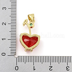 Покрытие стойки латунь микропаве прозрачные подвески из кубического циркония&nbsp;X-ZIRC-L100-161G-03