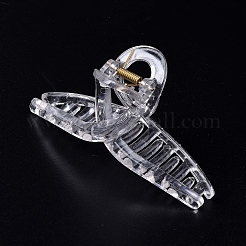 Прозрачные пластиковые заколки для волос с большими когтями PHAR-F016-09