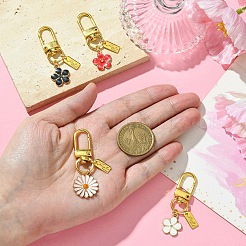 Подвесные украшения из сплава эмали&nbsp;HJEW-YW00003