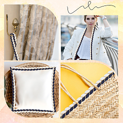 Полиэстеровая и хлопковая лента OCOR-WH20001-63A