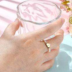Bagues en perles d'eau douce naturelles et perles en acier inoxydable 304&nbsp;RJEW-FS00001-12