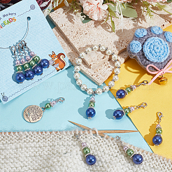 Круглые и плоские круглые подвесные маркеры петель HJEW-AB00302