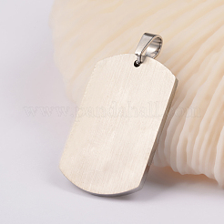 Подвески из нержавеющей стали 304 с эмалью&nbsp;STAS-O075-08AS