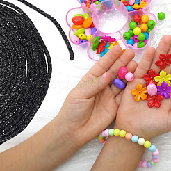 10 ярд трубчатого шнура из ПВХ и синтетического каучука&nbsp;RCOR-WH0003-04A