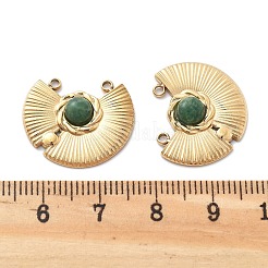 Кулоны из натурального африканского нефрита&nbsp;STAS-R130-56G