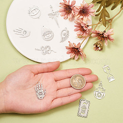 15 шт. 15 стиля подвески из нержавеющей стали 201 STAS-CJ0001-188