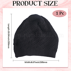 Шляпа из акрилового волокна&nbsp;AJEW-WH20067-095B