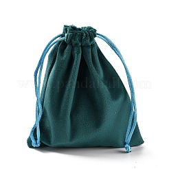Sacchetti portaoggetti in velluto con coulisse per gioielli&nbsp;ABAG-P013-02C-08