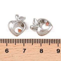 Латунные микро проложить кубического циркония подвески&nbsp;KK-B167-16P