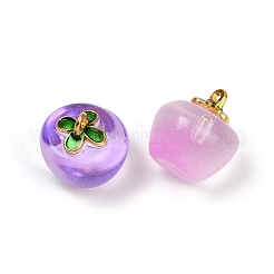 Окрашенного распылением стеклянные подвески LAMP-C017-01