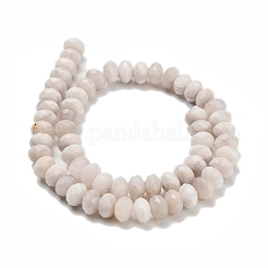 Натуральные белые сумасшедшие агатовые бусины G-C259-A11-6x10mm