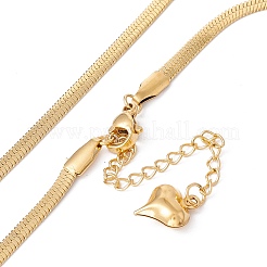 Collier avec pendentif lettre initiale V en coquille synthétique avec placage ionique (IP)&nbsp;NJEW-G074-58G-02