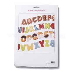 34pcs lebensmittelechtes Plastik Alphabet & Satzzeichen Ausstecher Set&nbsp;DIY-D047-11