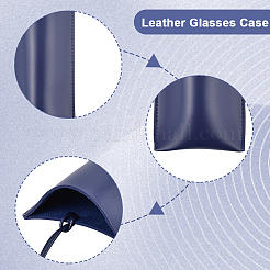 Сумки для хранения очков из искусственной кожи&nbsp;ABAG-WH20015-02D