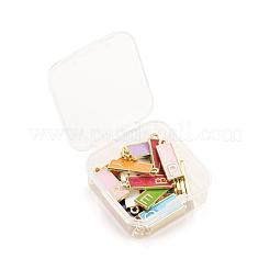 26pcs 26 pendentifs en émail en alliage de style&nbsp;ENAM-LS0001-36