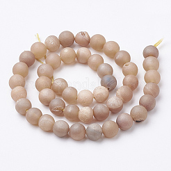 Гальванические природные друзы геоде выветривания агат&nbsp;G-S284-8mm-09