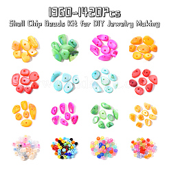 Набор бисера для изготовления ювелирных изделий своими руками набор для поиска DIY-YW0004-34