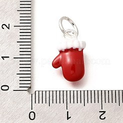 Рождественская тематика латунные эмалевые подвески KK-R212-15B-P