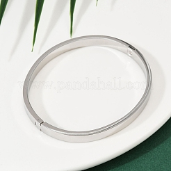 201 браслет из нержавеющей стали для женщин BJEW-B138-05P