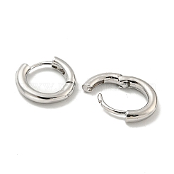 Латунные серьги обруча EJEW-L211-003P