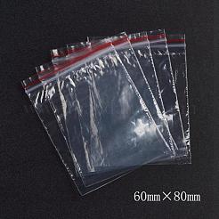 Wiederverschließbare Kunststoffverpackungsbeutel&nbsp;OPP-G001-E-6x8cm