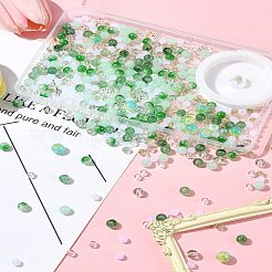 Наборы для изготовления браслетов из круглых акриловых бусин своими руками&nbsp;DIY-FS0007-02D