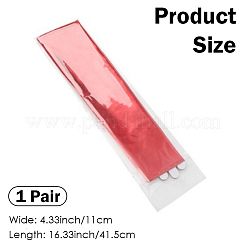 Lange fingerlose Handschuhe aus Polyester&nbsp;AJEW-WH20018-117D