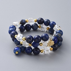 Модные браслеты с двумя петлями BJEW-JB04689-02