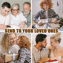 Прямоугольные деревянные коробки на память с крышками CON-WH0101-027