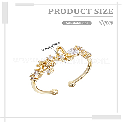 1 шт. перстни из нержавеющей стали 304&nbsp;RJEW--LP0002-50