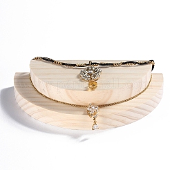 Веерные деревянные демонстрационные пряди PW-WGA25AB-01