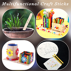 2 набор деревянных палочек для поделок DIY-CP0012-28A