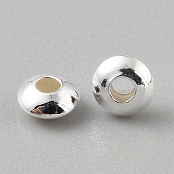 925 Sterling Silber Zwischenperlen&nbsp;LS-STER-WH0015-01B-S