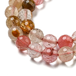 Tigerskin стеклянные бусы пряди G-E571-A07-02