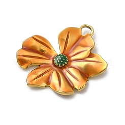 Подвески из нержавеющей стали 304 с эмалью&nbsp;STAS-I355-09G-02