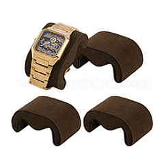 Вельветовая ткань браслет/подушка для часов ювелирные изделия демонстрации FIND-WH0173-239B