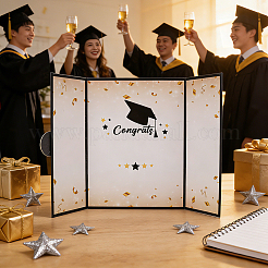 Libro de visitas para fiesta de graduación de Paper 2026&nbsp;DIY-WH0933-14